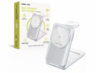 Mobile Origin 3in1 Foldable Qi2 Charger PW8 - Silver