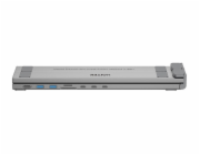 UNITEK D1137AGY01 dokovací stanice/replikátor portů USB 3.2 Gen 1 (3.1 Gen 1) Type-C Stříbrná