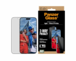 PanzerGlass ochranné sklo UWF 2-Way Privacy pre iPhone 17 Pro Max - Black Frame