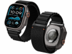 Spigen remienok Fabric Band pre Apple Watch 44-49mm - Black