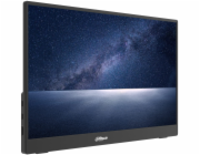 DAHUA 16" LED PM16-F201SDT/ IPS panel/ 1920x1080 (FHD)/ 1000:1/ 6ms/ 250 cd/m2/ HDMI/ 2xUSB-C/ VESA 75x75/ černý