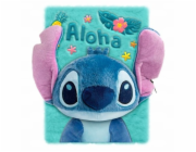  Plyšový 3D zápisník/deník Stitch