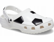 Crocs Dětské dřeváky Classic Soccer Ball Clog 210157-103 bílé 28/29