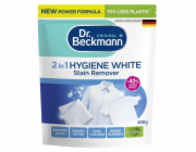 DR_BECKMANN Odstraňovač skvrn Dr. Beckmann Hygiene White 2v1 0,4 kg