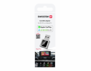 Swissten Carlink Adapter - Apple Carplay / Android Auto (+ Adapter USB-A / USB-C)