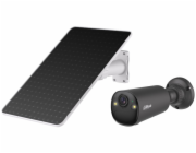 DAHUA IP kamera KIT/BF4CA-0210B/ bullet/ Wi-Fi/ 4Mpix/ obj. 2,1mm/ H.265/ krytí IP66/ IR až 20m + 8W solár panel (černý)
