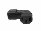 Adaptér úhlový na stranu IEC C13 na IEC C14 napětí 230V, 10A