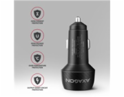 AXAGON PWC-PQ48 nabíječka do auta 48W, USB-A + USB-C, PD3.0/PPS/QC4+/SFC/Apple