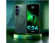 3mk ochranný kryt Smoke MagCase Green pro Samsung Galaxy S26