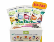 ANIMAL ISLAND Turkey / White fish / Beef / Chicken Fillets in broth Box - mokré krmivo pro kočky - 80x85g