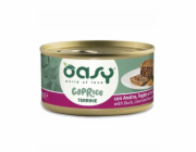 OASY Caprice Terrine with duck, liver and vegetables - mokré krmivo pro kočky - 85g
