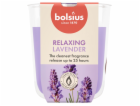 Svicka Bolsius True Scents, levandule, 80x73 mm, ve skle