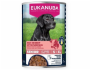 EUKANUBA Life Care Senior Rich in beef with pumpkin - vlhké krmivo pro psy - 400g