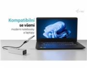 i-tec USB-C/USB-A Metal HUB 3 (2x USB-C, 1x USB-A) Port + 2.5GLAN