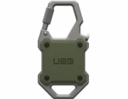 IMPACTO GIFTS UAG Monarch - pouzdro na AirTag (olivově/stříbrné)