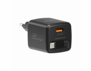 Swissten Nabíječka SWISSTEN SlideCHARGE GaN 45W síťový adaptér, 1 port, s kabelem USB-C