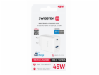 Swissten Nabíječka SWISSTEN CORE GaN 45W síťový adaptér, ...