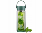 Vialli Design dvoustěnná s infuzérem Fuori 350 ml zelená (30213)