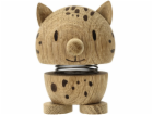 Hoptimist ická figurka leoparda z dubu (37814)