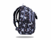 KUROMI Batoh CoolPack F029031, černo-fialový, 41x33x20 cm