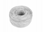 KABEL LAN UTP KAT.5E 305M DRÁT CU LSZH ŠEDÝ CPR + FLUKE P...