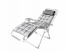 ModernHome Matrace pro velké měkké lehátko 160 cm šedá be...