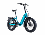 Elektrokolo Leader Fox E-BIKE 20" URBY-1, BLACK SHINY 