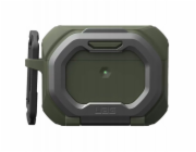 Urban Ochranné pouzdro pro Airpods Pro 3G (olivově/stříbrné)