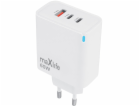 MaxLife GaN PD QC síťová nabíječka MXTC-09-65ACC 2x USB-C...