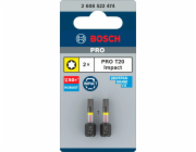 Otočné bity T20 Bosch 25 mm 2 ks