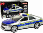 LeanToys policejní auto 1:14 třecí pohon zvuky světle stř...