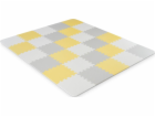 KINDERKRAFT LUNO žlutá puzzle pěnová podložka