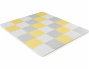 KINDERKRAFT LUNO žlutá puzzle pěnová podložka