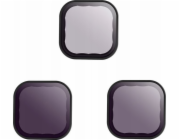 Sada filtrů Filtry 3x šedý filtr Nd Nd8 Nd16 Nd32 - Gopro Hero 13 Black / S5-flt-12-tgp