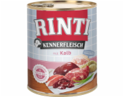 RINTI Kennerfleisch Veal - vlhké krmivo pro psy - 800g