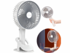 Mozos Bezdrátový ventilátor F33 s klipem a baterií