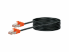 Schwaiger Síťový kabel S/FTP CAT 7 černý 5 m