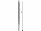 Bosch Příklepová vrtačka SDS Plus-5x O 15 mm x 200 mm x 2...