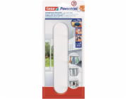 Samolepicí háčkovací páska Tesa bílá se 4 velkými proužky Powerstrips