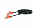 Síťový kabel Schwaiger S/FTP CAT 7 černý 2 m