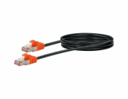 Síťový kabel Schwaiger S/FTP CAT 7 černý 2 m