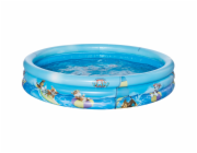 Bazén Happy People Paw Patrol se 3 kruhy O 100 cm
