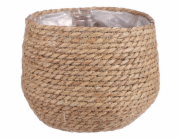 Kulatý košík Mica Decorations Jorck, světle hnědý, V 19 x O 22 cm (DxŠxV)