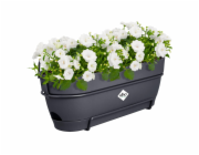 Balkónový truhlík Elho Vibia Campana 50 cm x 26 cm x 17 cm antracit