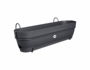 Balkónový truhlík Elho Vibia Campana 70 cm x 26 cm x 17 cm antracit