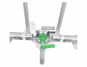 Kulový ventil IBC 1 palec s adaptérem proti otáčení S 60 x 6