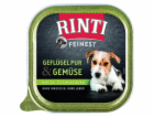 Rinti mokré krmivo pro psy Finest drůbež a zelenina 150g