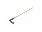 LUX-TOOLS Rýnská kovaná motyka na listí s násadou, 135 cm
