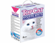 Stelivo pro kočky Top Cat Hygiene White Ultra 6 l