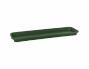Florus Standard 80 cm tmavě zelený květináč s podmiskou